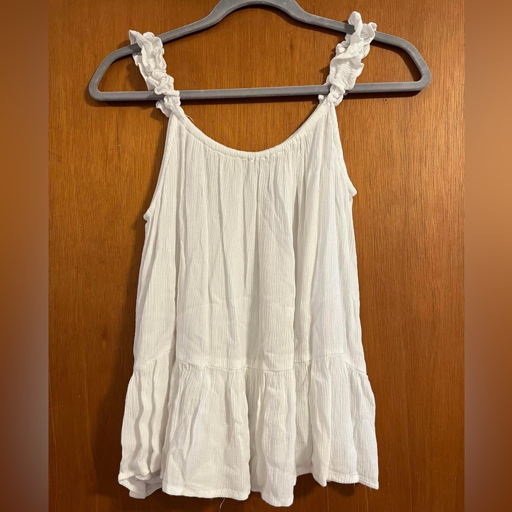 White Summer Tank Top